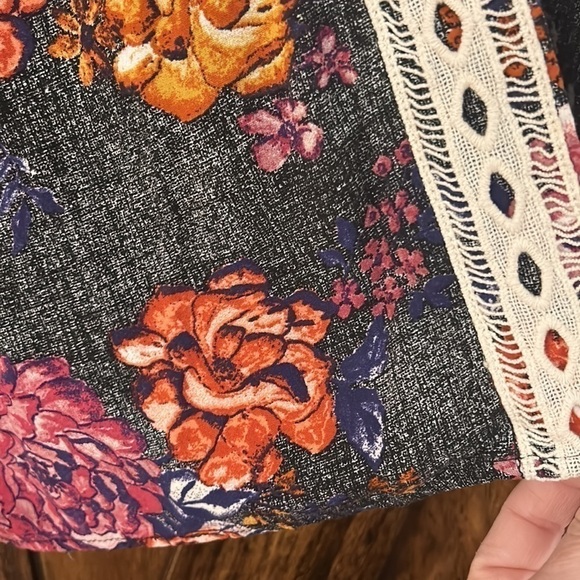 Eyeshadow multi colored kimono Women’s 2X - Picture 4 of 11